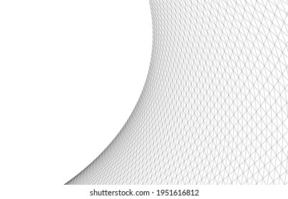 Architectural drawing geometric background 3d