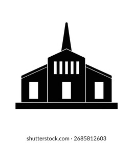 Architektonische Zeichnung Silhouette Vektorgrafik