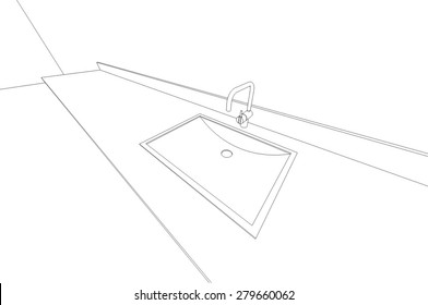 Architectural drawings. Building design