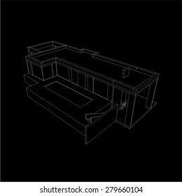 Architectural drawings. Building design