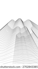 Desenhos arquiteturais vetor desenho 3d