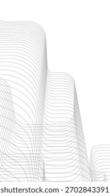 Desenhos arquiteturais vetor desenho 3d