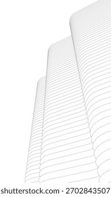 Dibujos arquitectónicos Vector 3d dibujo