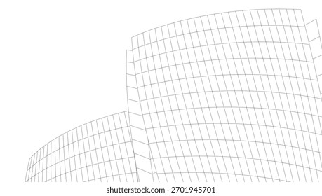 Desenhos arquiteturais vetor 3d ilustração