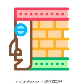 Architectural Element Icon Vector. Outline Architectural Element Sign. Isolated Contour Symbol Illustration