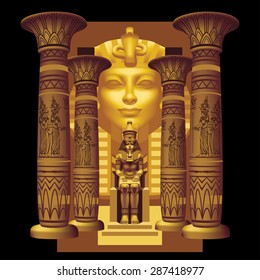 416 Pharaoh throne Images, Stock Photos & Vectors | Shutterstock