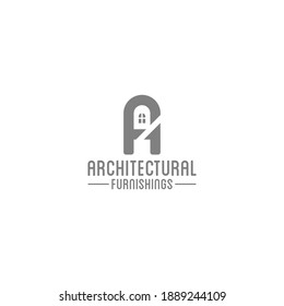 Architectural Furnishings Logo Design Vector