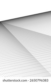 Architectural geometric abstract background vector design