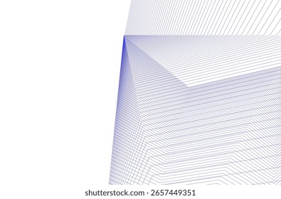 Fondo geométrico arquitectónico 3d dibujo