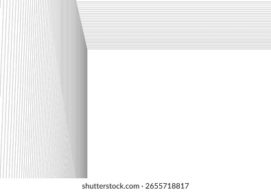 Architectural geometric background 3D rendering