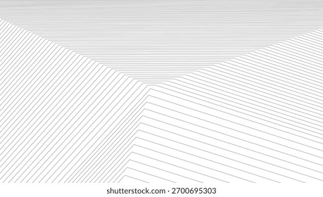 Architektonischer geometrischer Hintergrund, abstrakte Linien 3d