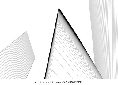 Vetor de fundo geométrico arquitetônico 3d ilustração