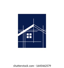 architectural home design logo vector architecture symbol graphic concept