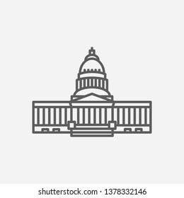 Architectural icon line symbol. Isolated vector illustration of  icon sign concept for your web site mobile app logo UI design.