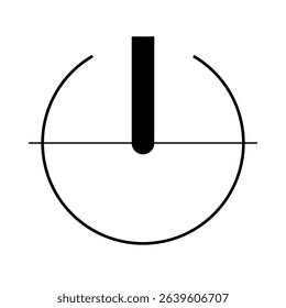 Architectural north arrow and compass outline vector