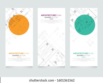 architectural plan Design , Architectural background , architectural plan vector