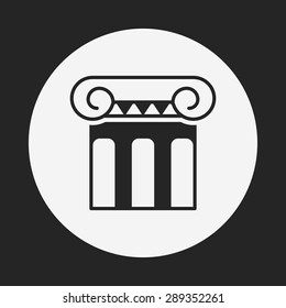 Architectural sculpture icon