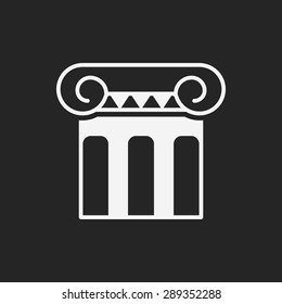 Architectural sculpture icon
