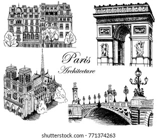 Architectural sights Paris 
The