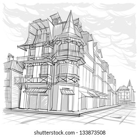Architectural sketch