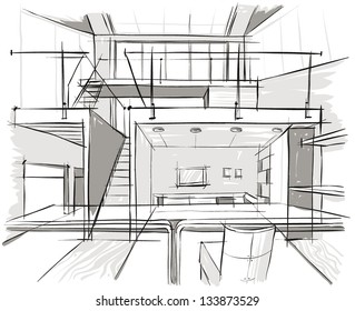 Architectural sketch