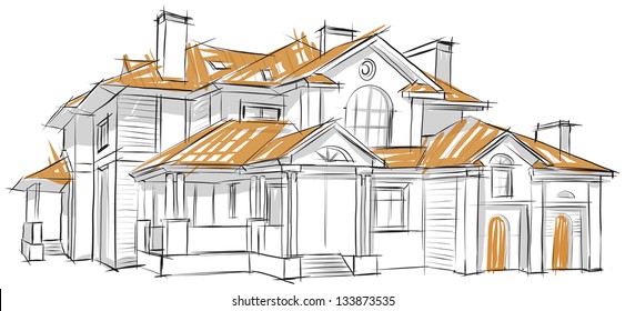 Architectural sketch