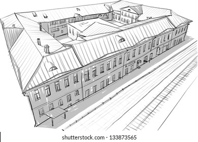 Architectural sketch