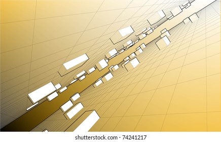 architectural sketch
