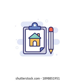 Architectural vector filled outline icon style illustration. EPS 10 file 