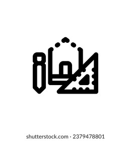 architectural vector icon. real estate icon outline style. perfect use for logo, presentation, website, and more. simple modern icon design line style
