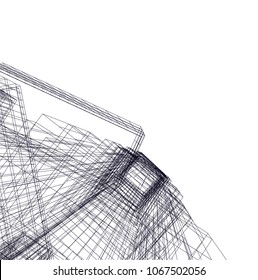 architecture 3d background