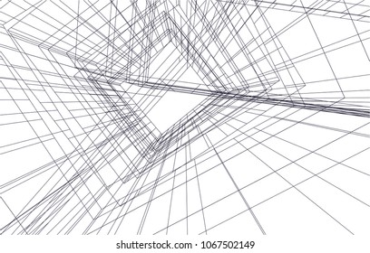 architecture 3d background