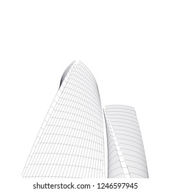 Architecture 3d background