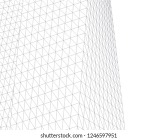 Architecture 3d background