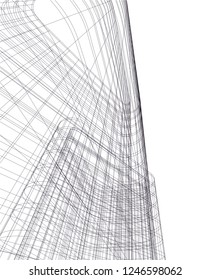 Architecture 3d background