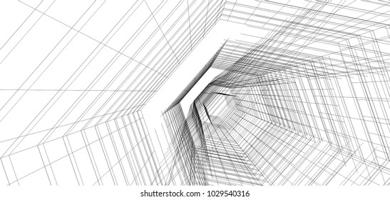 architecture 3d building