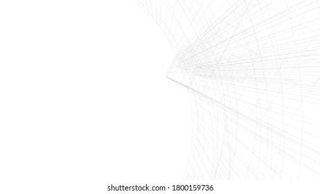 architecture 3d  building vector illustration 