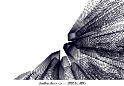 architecture 3d city