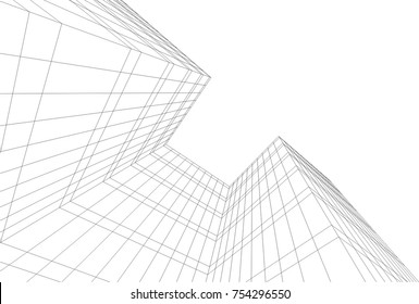 Building Architecture Lines Stock Vectors, Images & Vector Art ...