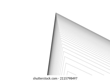 architecture 3d drawing vector illustration