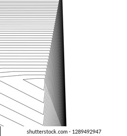architecture 3d geometric background