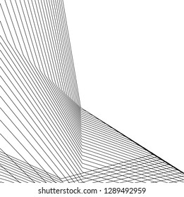 architecture 3d geometric background