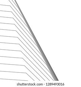 architecture 3d geometric background