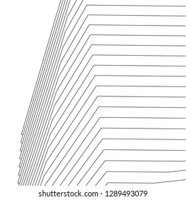 architecture 3d geometric background