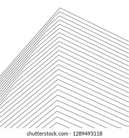 architecture 3d geometric background