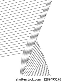 architecture 3d geometric background