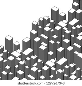 architecture 3d illustration