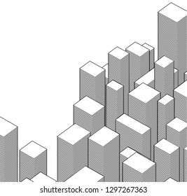 architecture 3d illustration