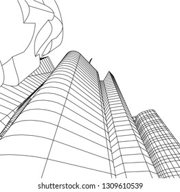  architecture 3d illustration