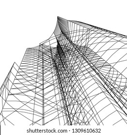  architecture 3d illustration